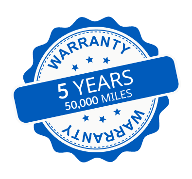 5 Years Warranty