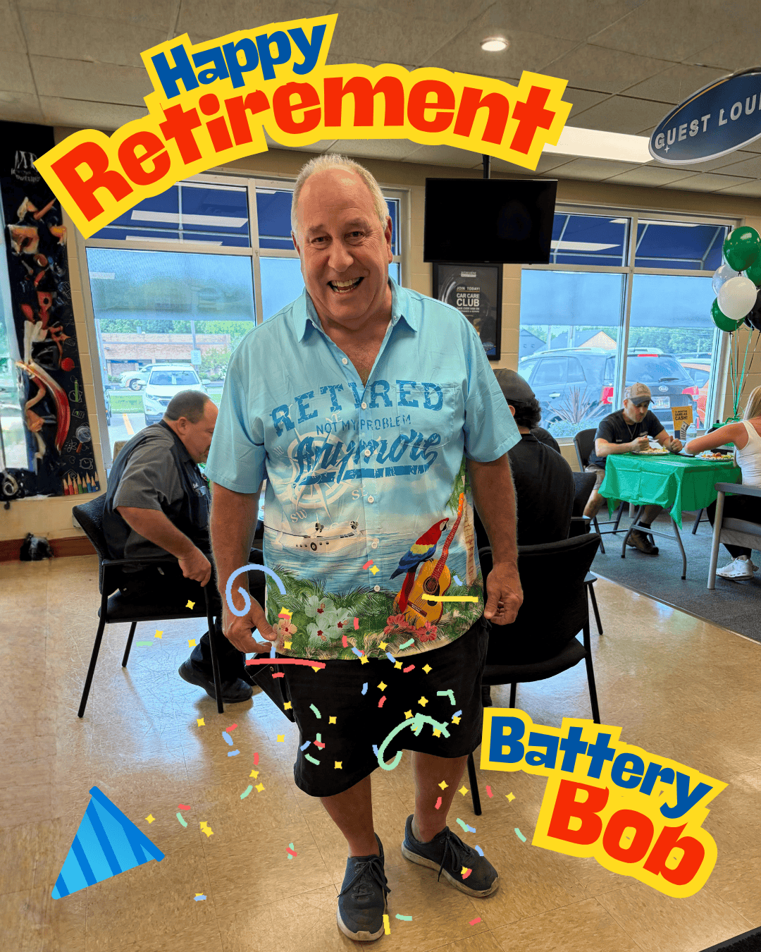 Congrats to Battery Bob!